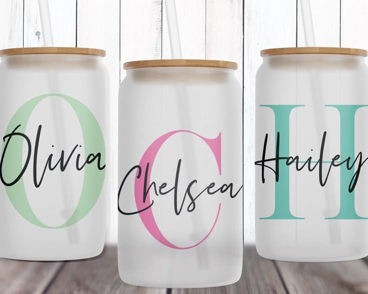 CUSTOM DRINKING GLASSES