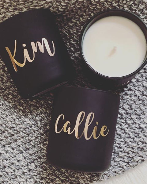 Bamboo Lid Candles