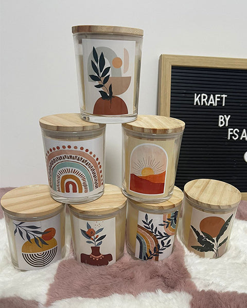 Bamboo Lid Candles