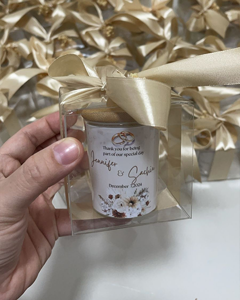 Bamboo Lid Candles