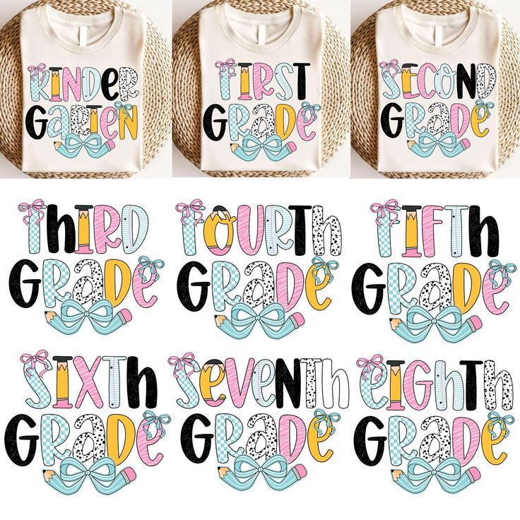 T-SHIRTS BACK TO SCHOOL