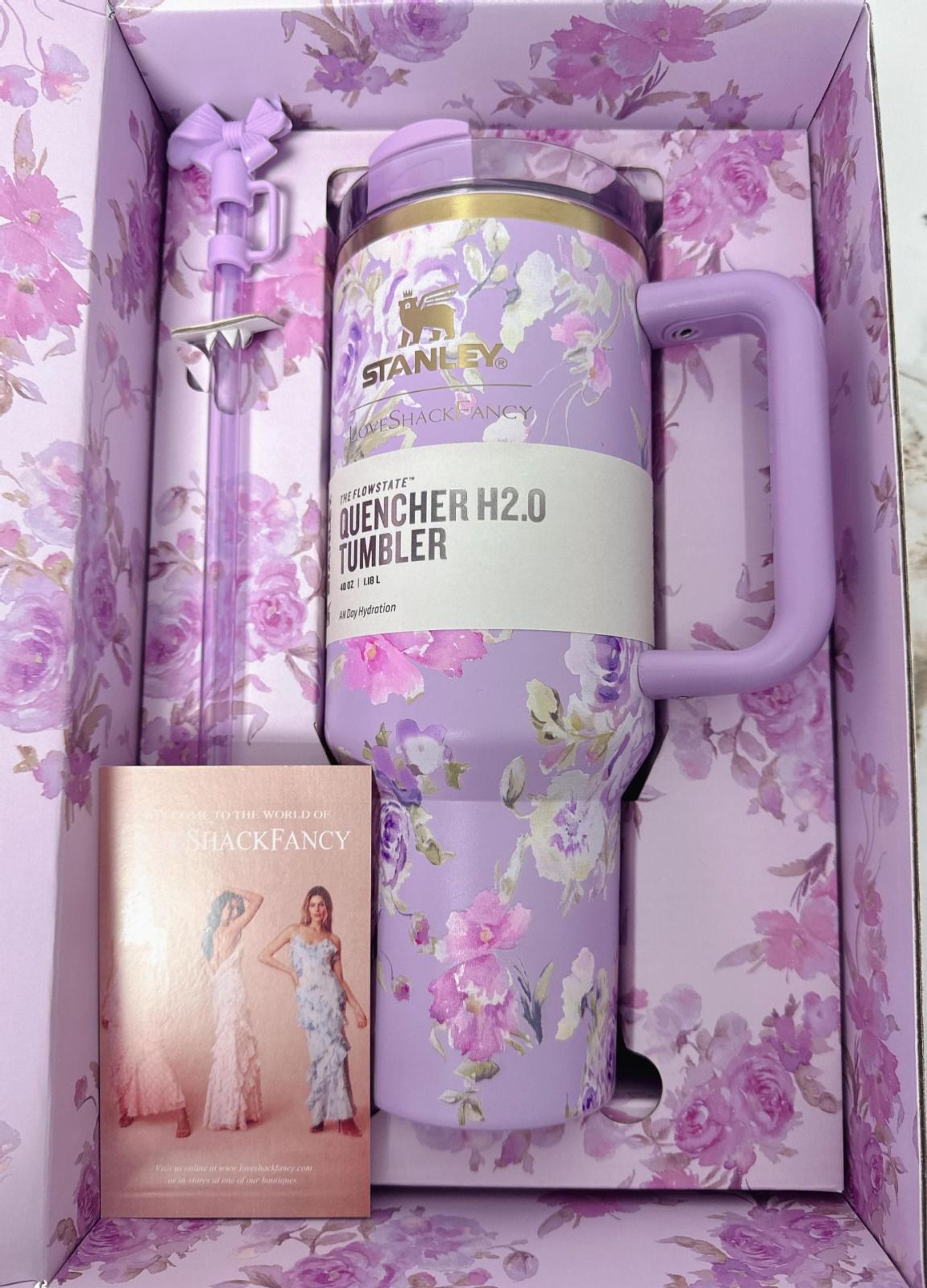 STANLEY PERSONALISED - LOVE SHACK FANCY FLORAL GIFT SETS