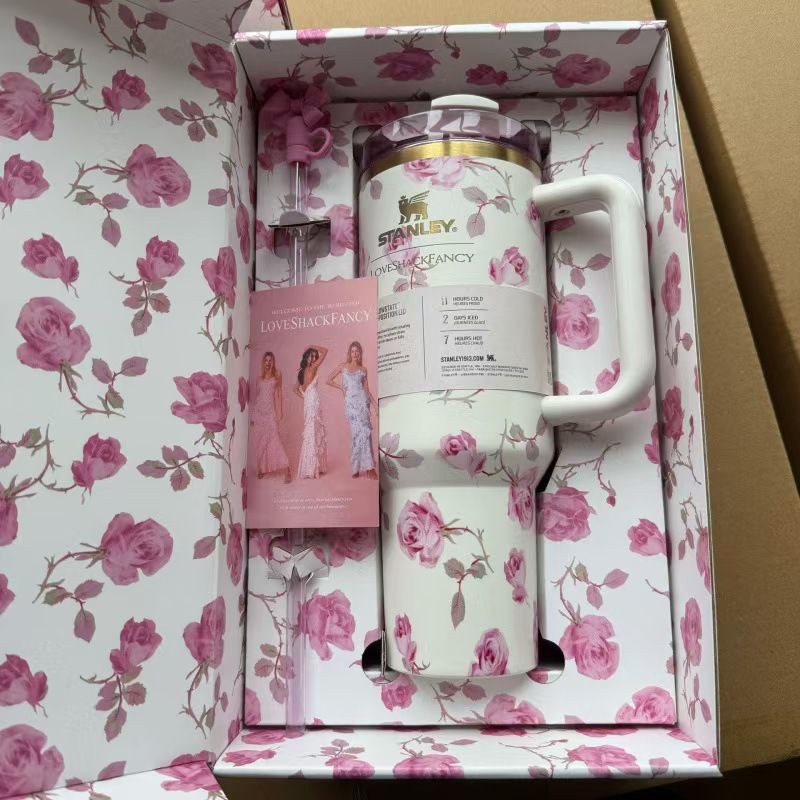 STANLEY PERSONALISED - LOVE SHACK FANCY FLORAL GIFT SETS