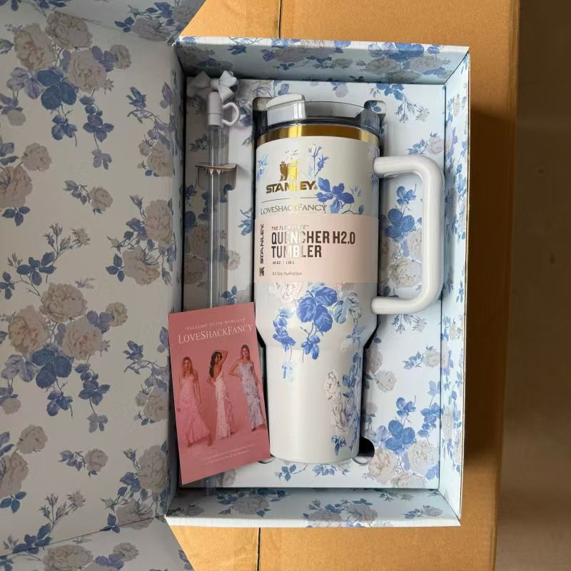 STANLEY PERSONALISED - LOVE SHACK FANCY FLORAL GIFT SETS