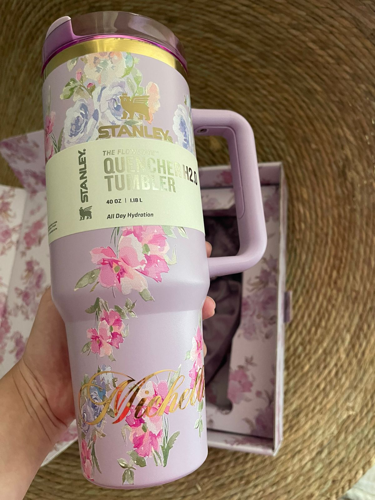 STANLEY PERSONALISED - LOVE SHACK FANCY FLORAL GIFT SETS