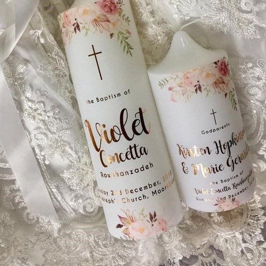 BAPTISM CANDLE