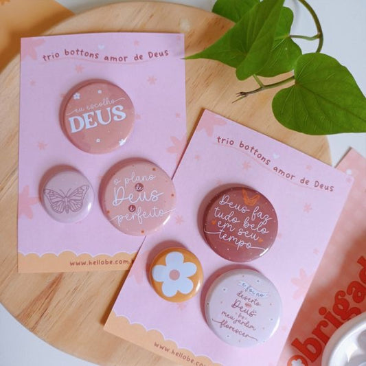 BUTTON BADGE AND MAGNET