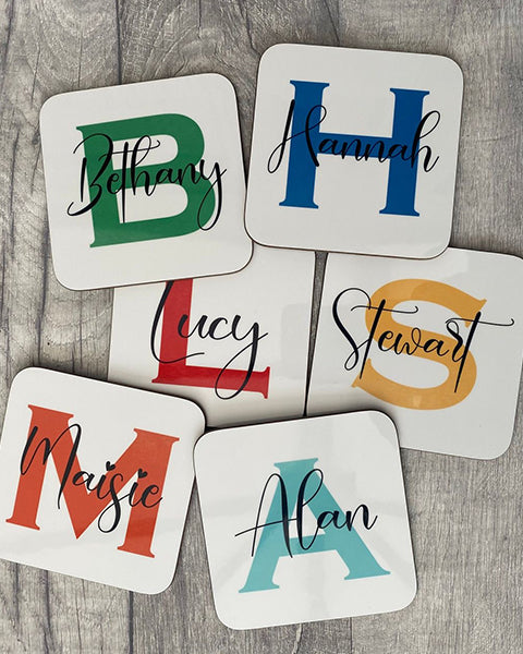 05 - Customized Cup Coasters
