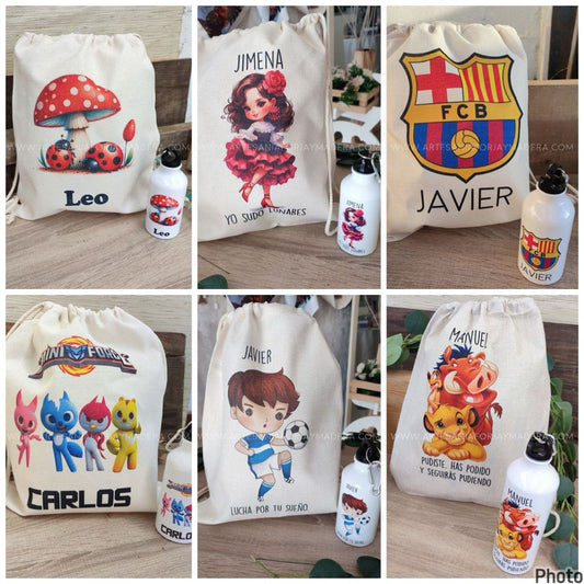 STRING CANVAS BAGS