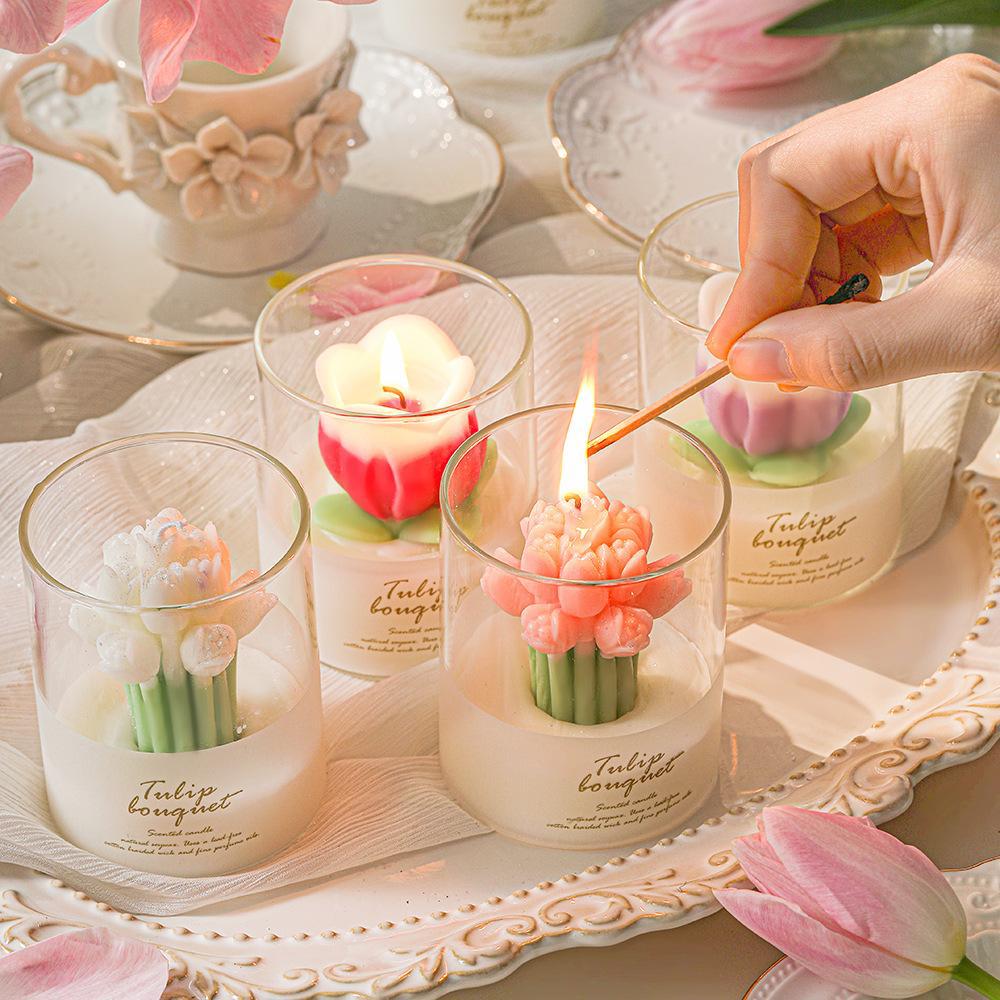 Tulip Scented Candle