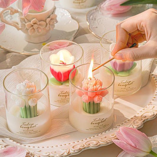 Tulip Scented Candle